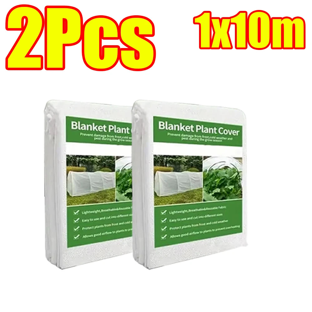 1-4Pcs Vegetable Insect Netting Covers 0.9oz Fabric Plant Covers for Winter Frost and Sun Protection Against Insects Garden Tool