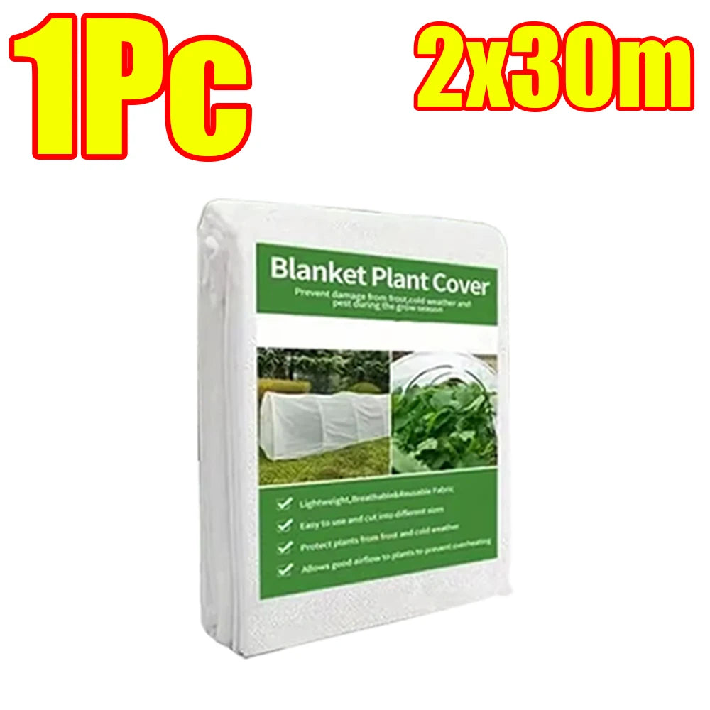 1-4Pcs Vegetable Insect Netting Covers 0.9oz Fabric Plant Covers for Winter Frost and Sun Protection Against Insects Garden Tool