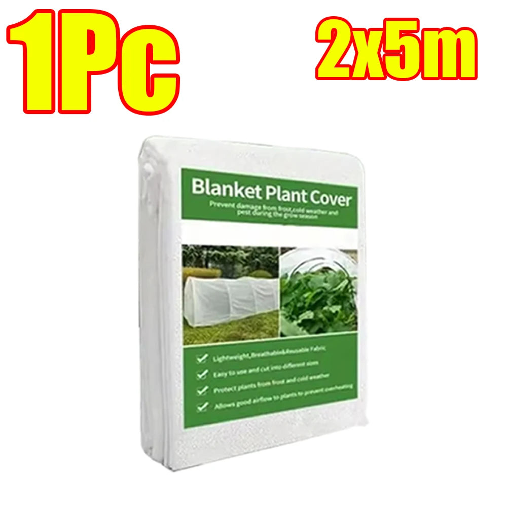 1-4Pcs Vegetable Insect Netting Covers 0.9oz Fabric Plant Covers for Winter Frost and Sun Protection Against Insects Garden Tool