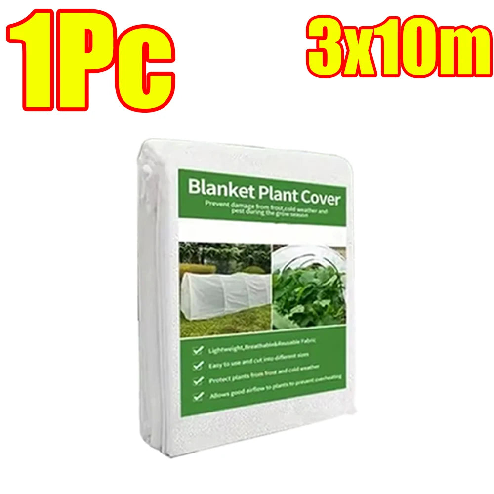 1-4Pcs Vegetable Insect Netting Covers 0.9oz Fabric Plant Covers for Winter Frost and Sun Protection Against Insects Garden Tool