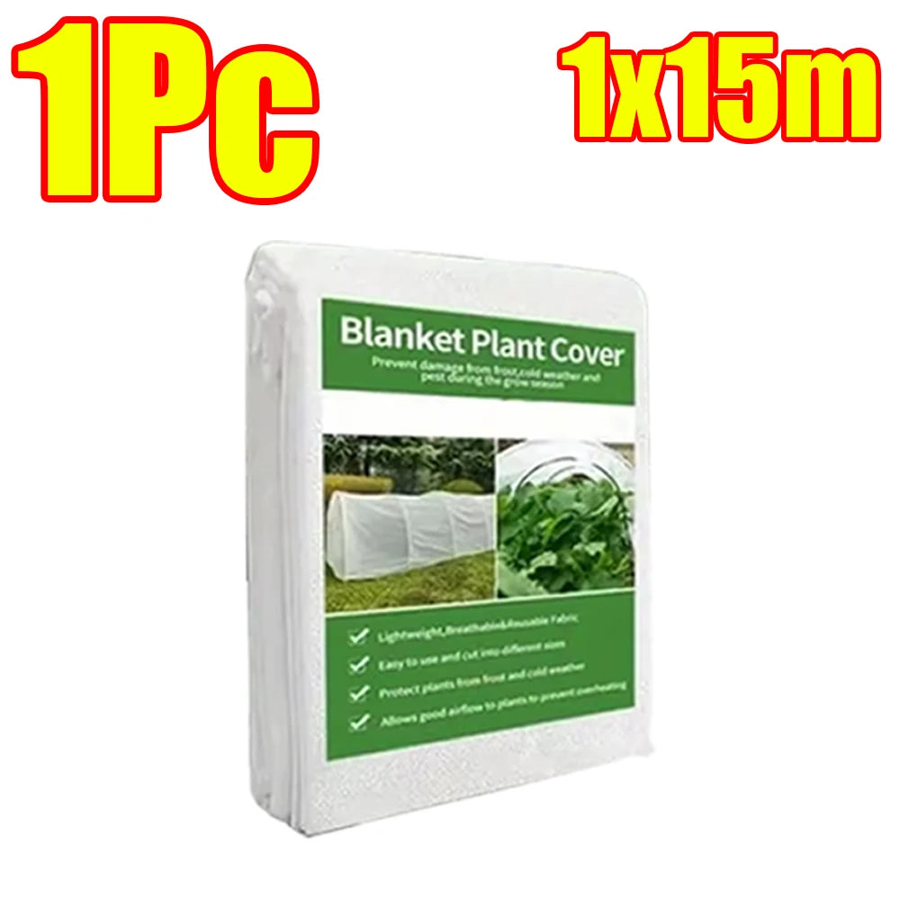 1-4Pcs Vegetable Insect Netting Covers 0.9oz Fabric Plant Covers for Winter Frost and Sun Protection Against Insects Garden Tool