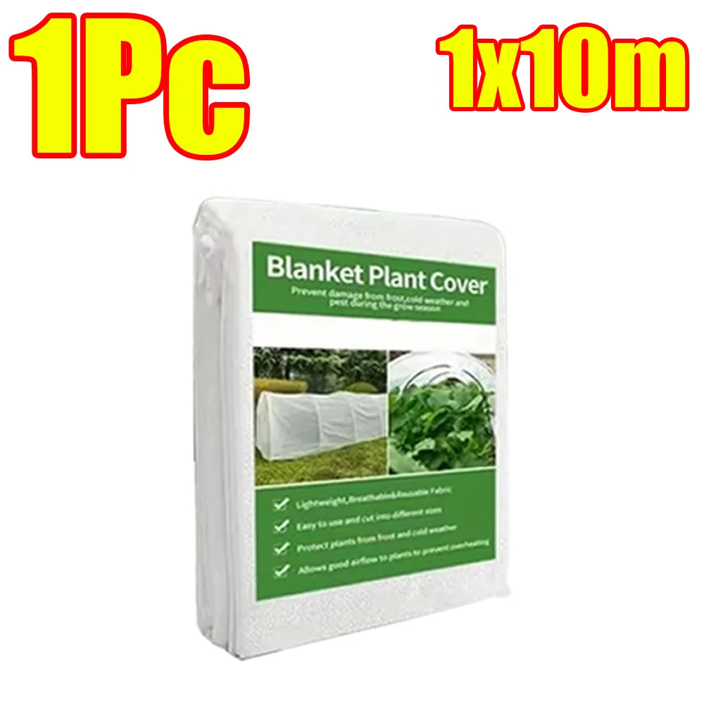 1-4Pcs Vegetable Insect Netting Covers 0.9oz Fabric Plant Covers for Winter Frost and Sun Protection Against Insects Garden Tool
